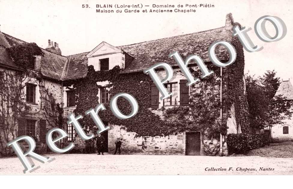 Domaine du Pont Pietin, maison du Garde et ancienne Chapelle