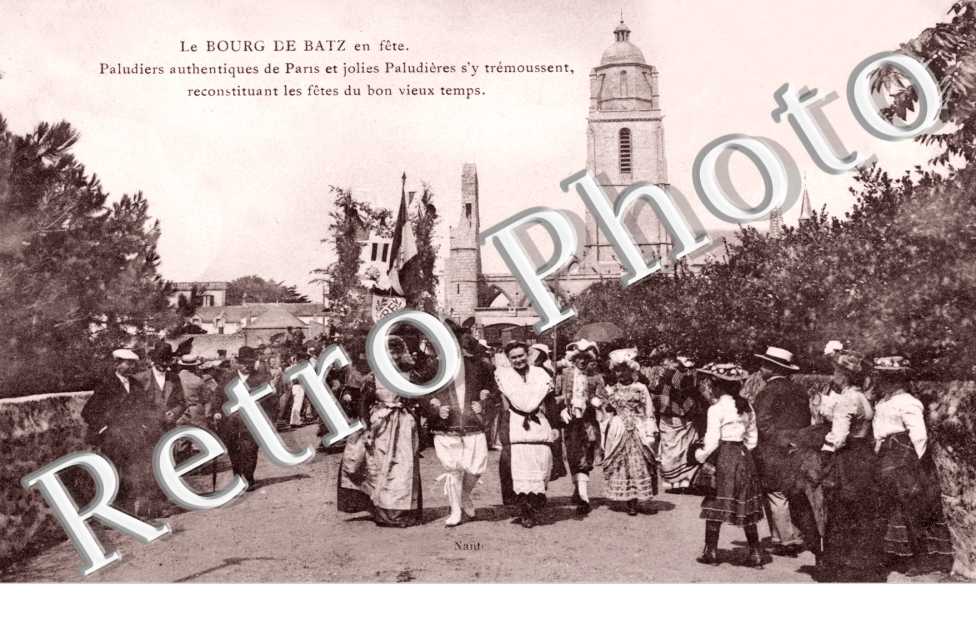le Bourg en fete - paludiers de Paris et paludieres