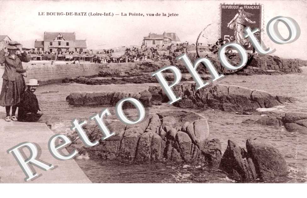 Le Bourg - La pointe vue de la Jetee