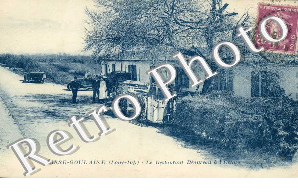 Le restaurant Benureau a l'ecluse