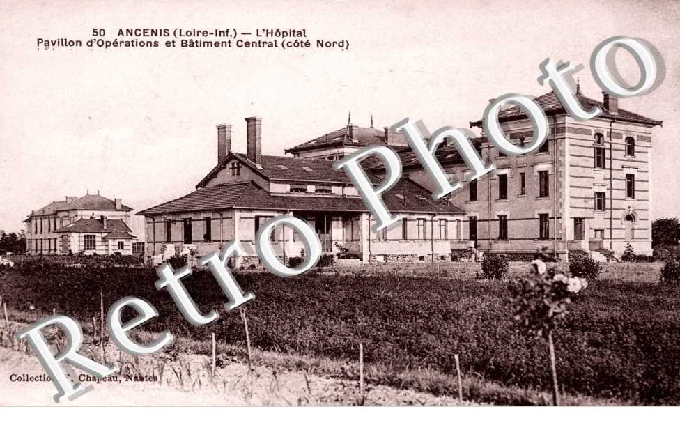 l'hopital pavillon d'operation et batiment central