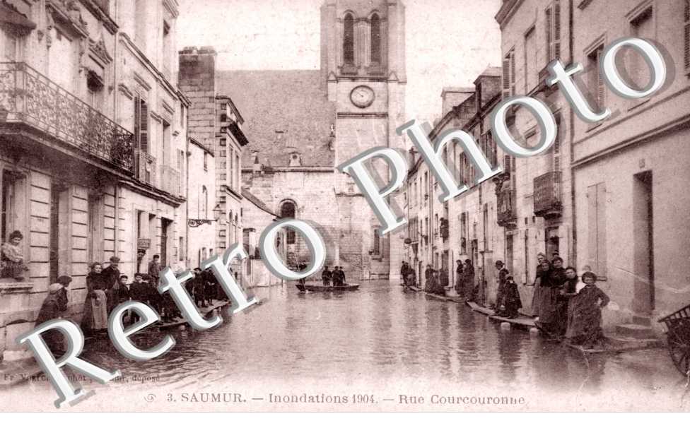 Rue Courcouronne Inondations 1904, 