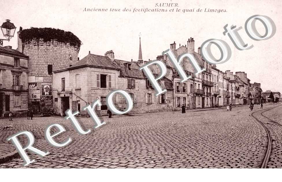 Tour des fortifications et le Quai de Limoges
