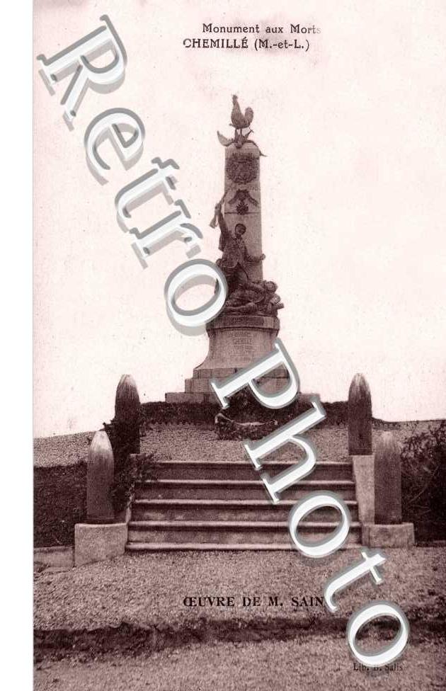 Monument aux Morts, Oeuvre de M. Sain