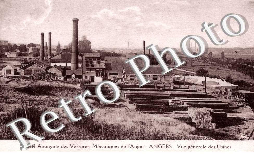 societe anonyme des verreries mecaniques de l'Anjou