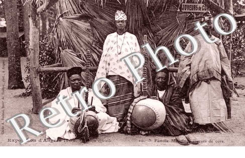 exposition 1906, famille mauding joueurs de cora