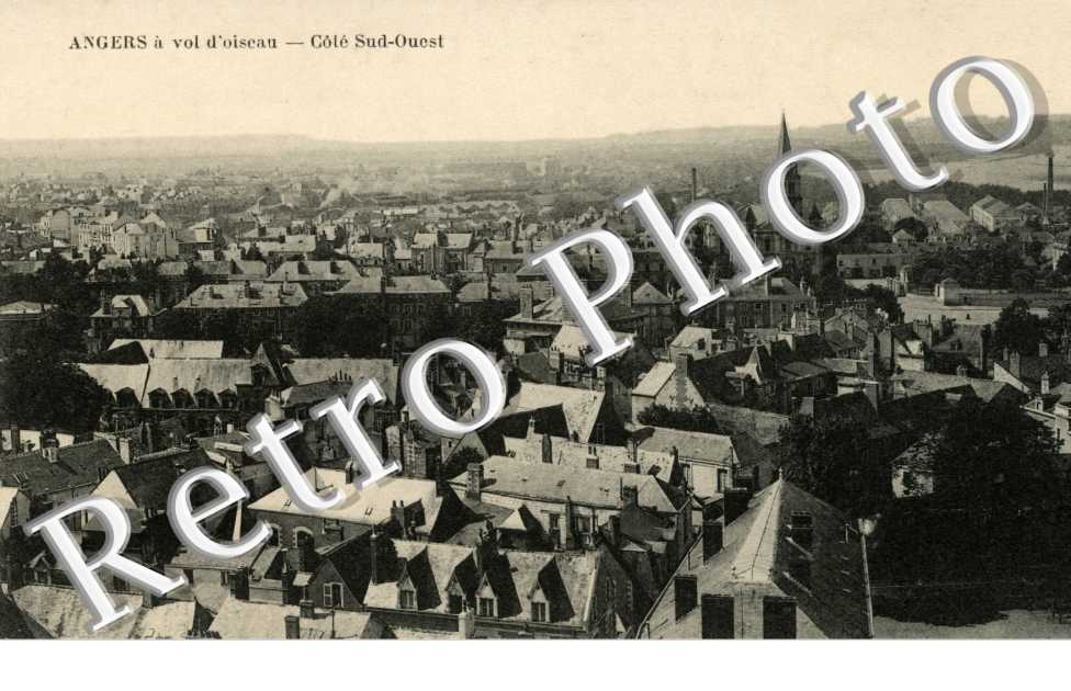 A vol d'oiseau - cote sud ouest
