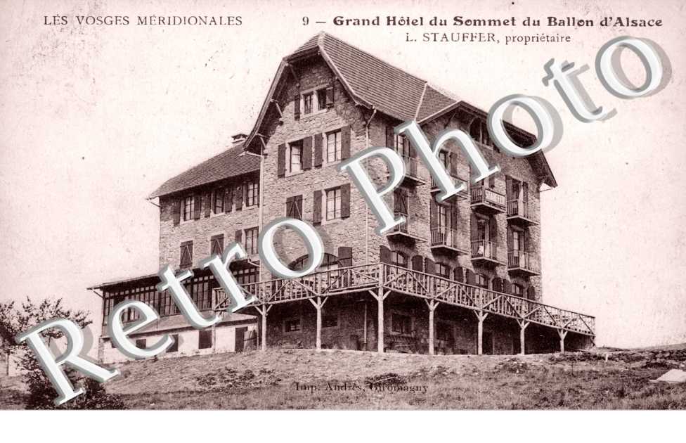 Grand Hotel du Sommet, Proprietaire : L. Stauffer