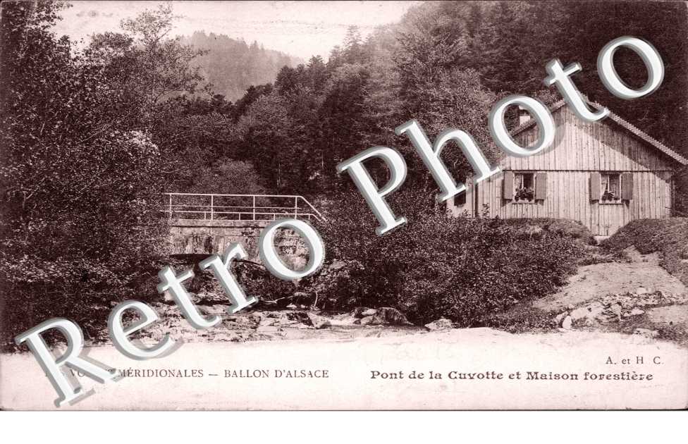 Pont de la Cuvotte et Maison forestiere
