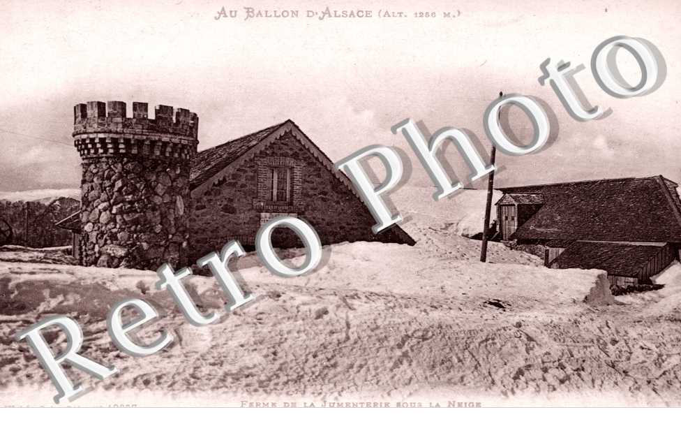 Ferme de la Jumenterie sous la neige