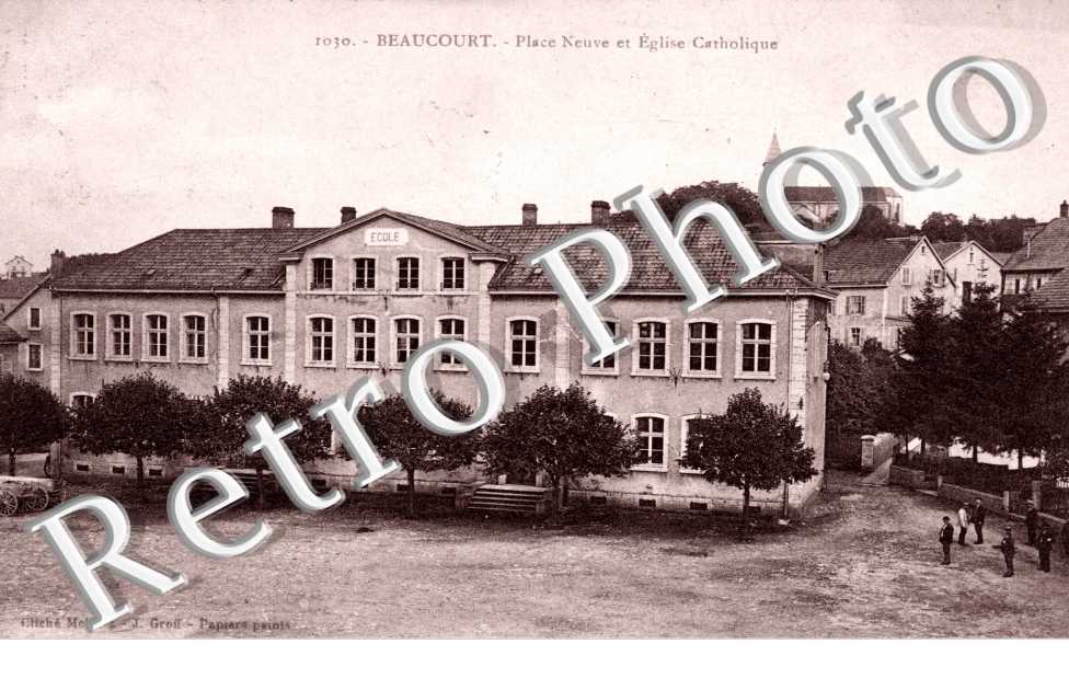 Place neuve et eglise catholique