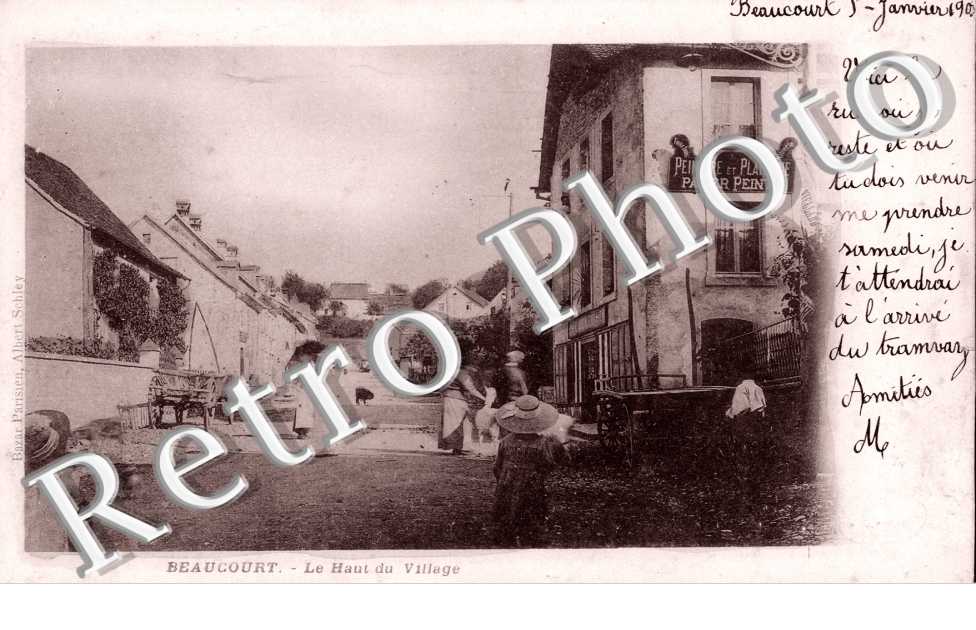 le haut du village