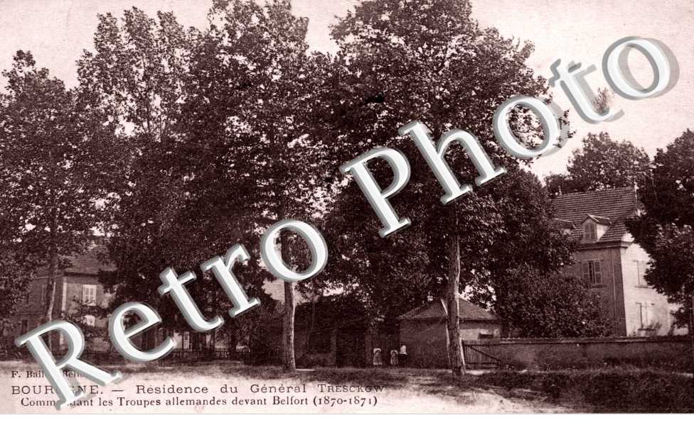 Residence du General Tresckow, commandant les troupes allemandes devant Belfort (1870 1871)
