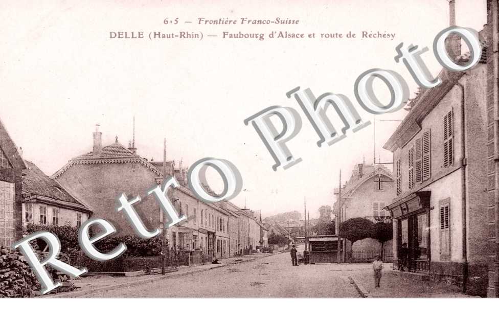 Faubourg d'Alsace et route de Rechesy