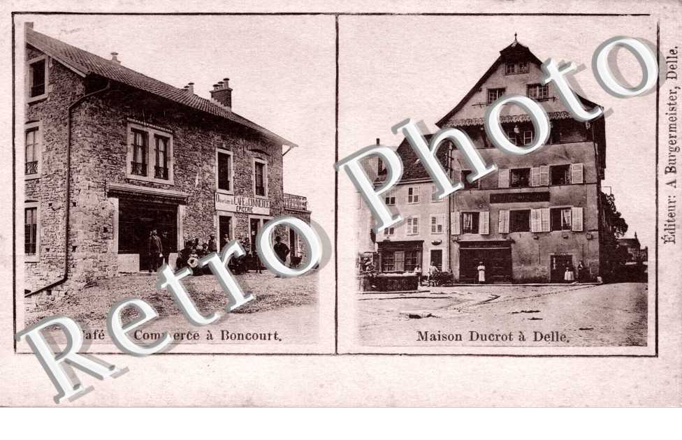 Cafe du Commerce a Boncourt - Maison Ducrot a Delle
