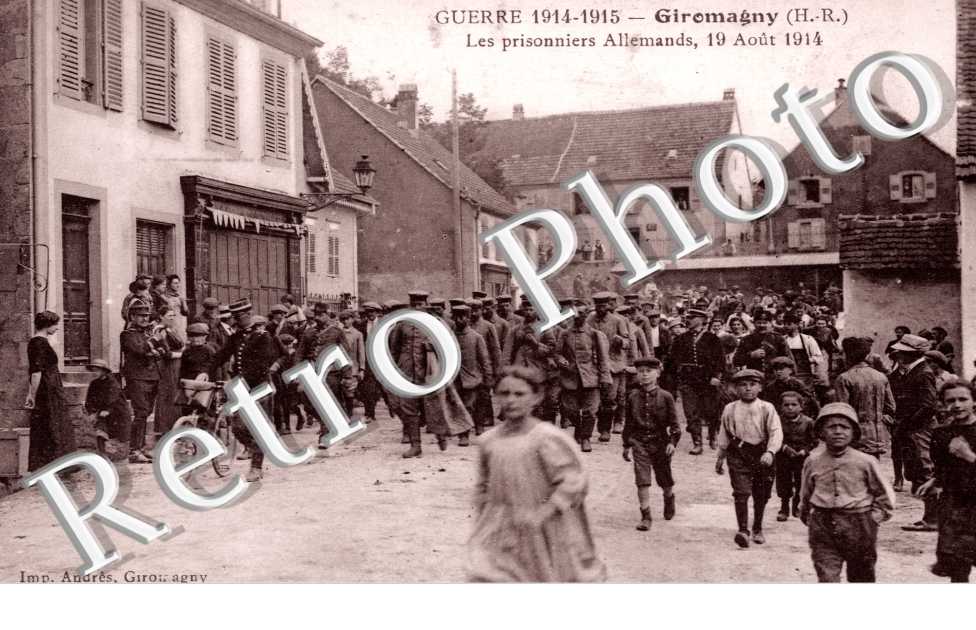 Les Prisonniers Allemands, 19 aout 1914