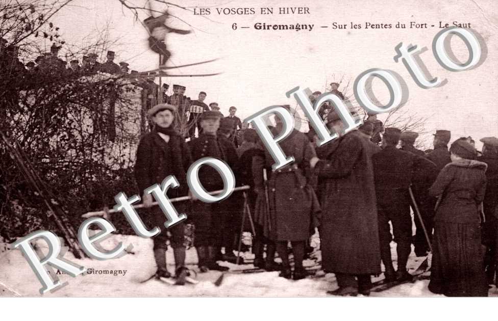 sur les pentes du Fort Le Saut