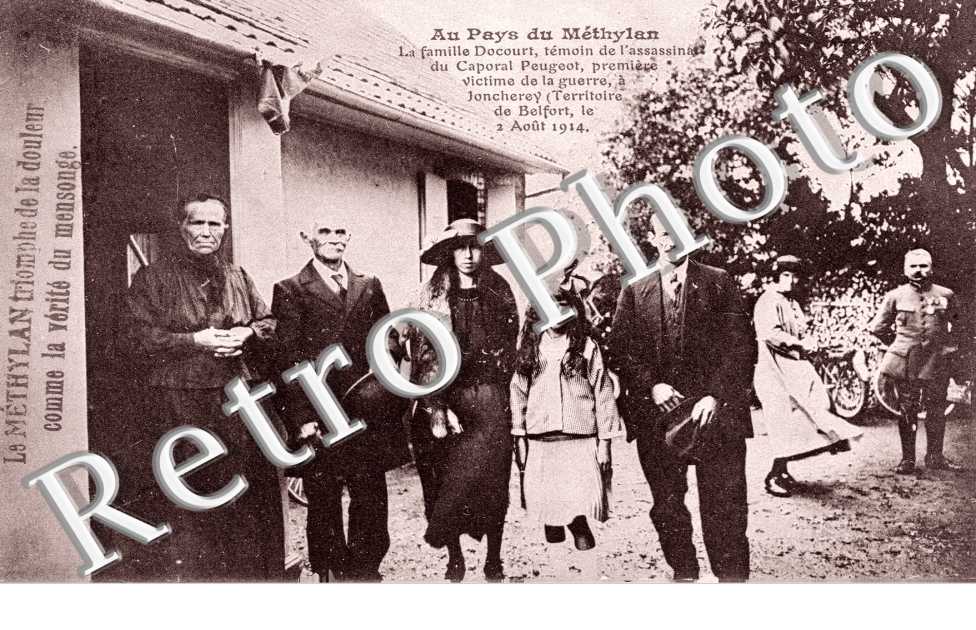 Famille Docourt temoin de l&#039;assassinat du caporal Peugeot