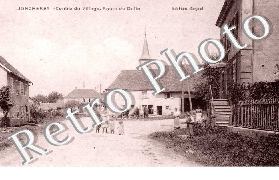 Centre du village - Route de  Delle