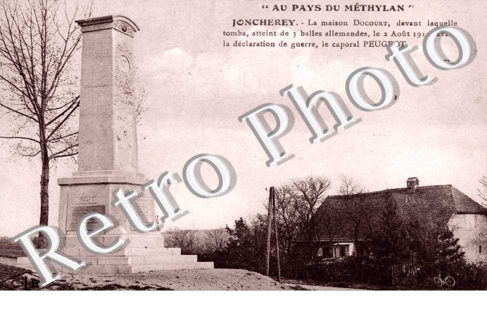 La maison Docourt ou fut tue le caporal Peugeot