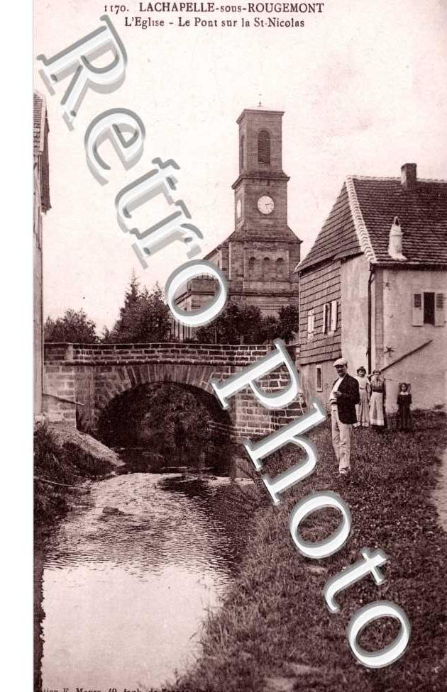 Le pont sur la Saint-Nicolas