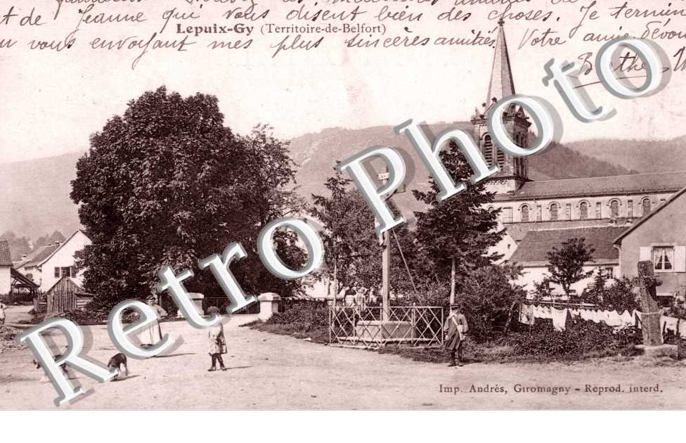vue vers eglise