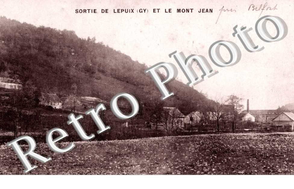 Vue generale et Mont Saint Jean