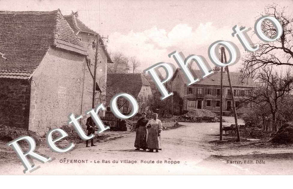 Le Bas du Village, Route de Roppe