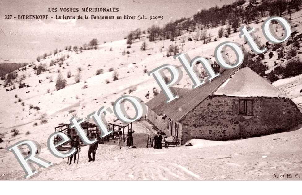 La Ferme de la Fennematt en hiver