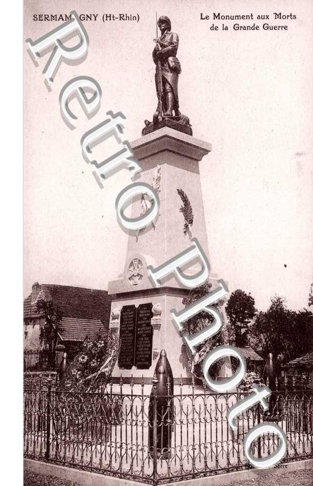 Le monument aux morts de la grande guerre
