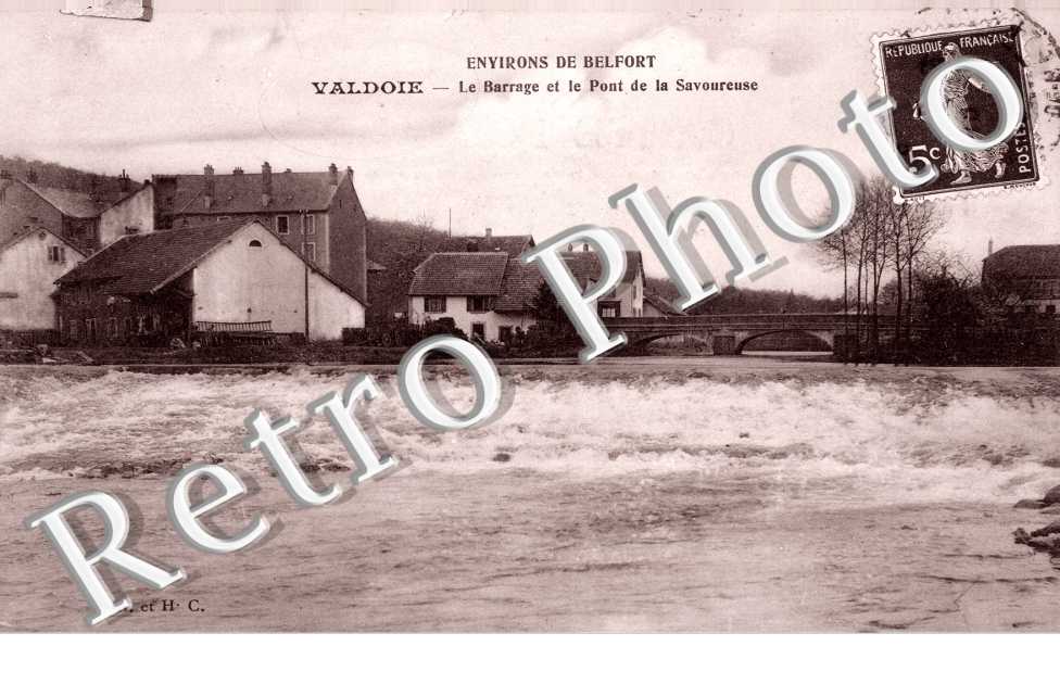 Le Barrage et le Pont de la Savoureuse