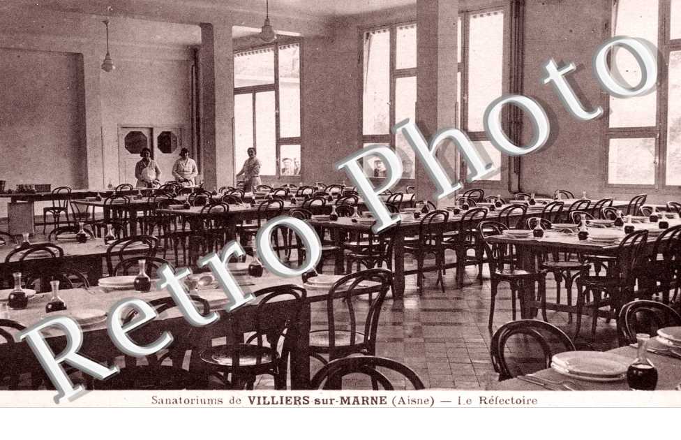 Villiers Saint Denis, le Sanatorium, le Refectoire
