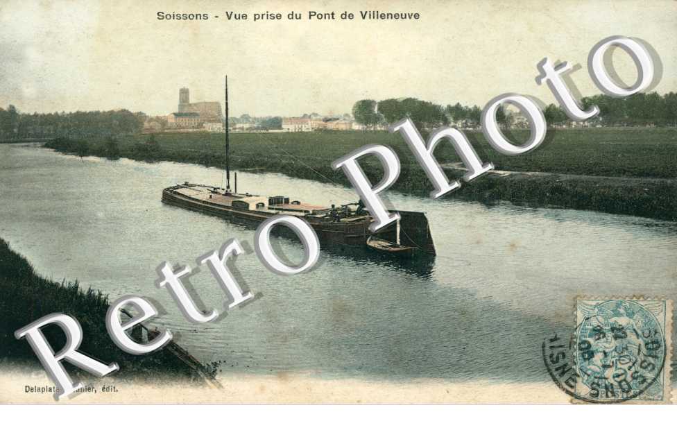 Vue prise du Pont de Vileneuve