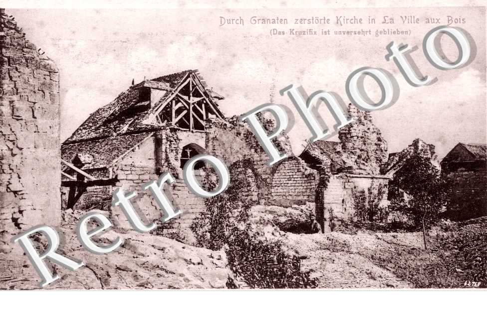 maisons en ruines