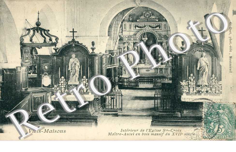 Interieur de l&#039;eglise Sainte Croix