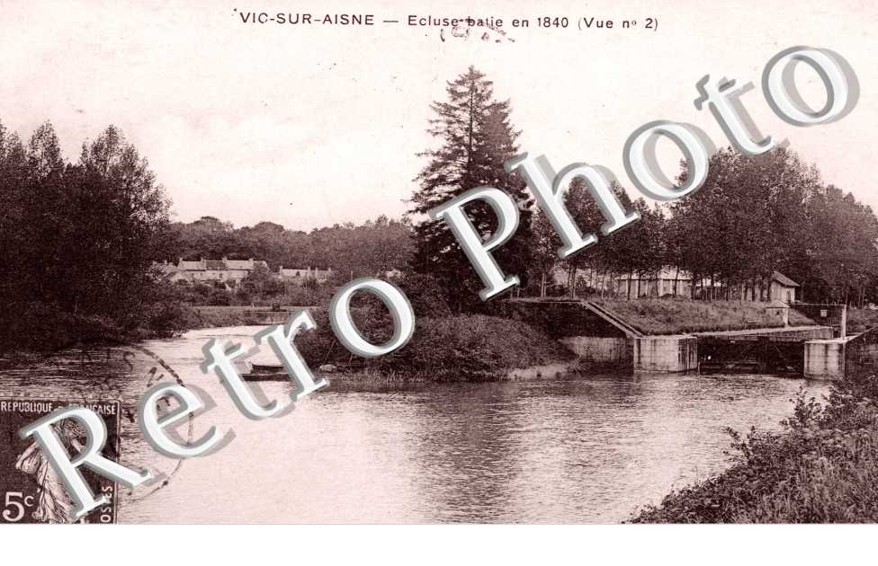 Ecluse batie en 1840