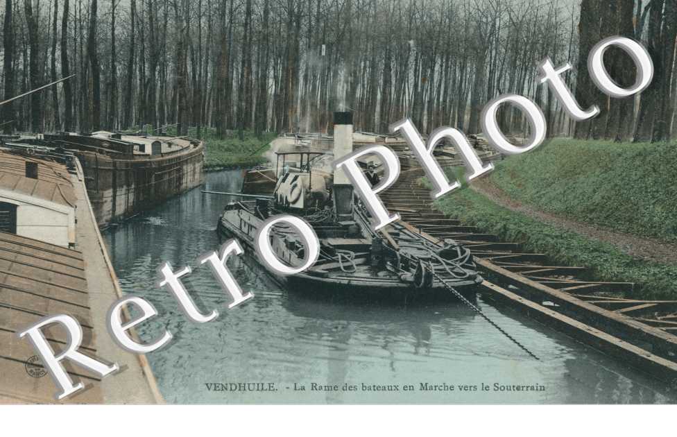 La Rame des bateaux en marche