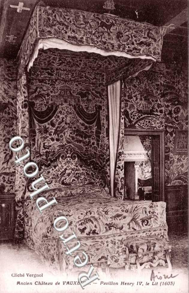 Pavillon Henri IV, le Lit