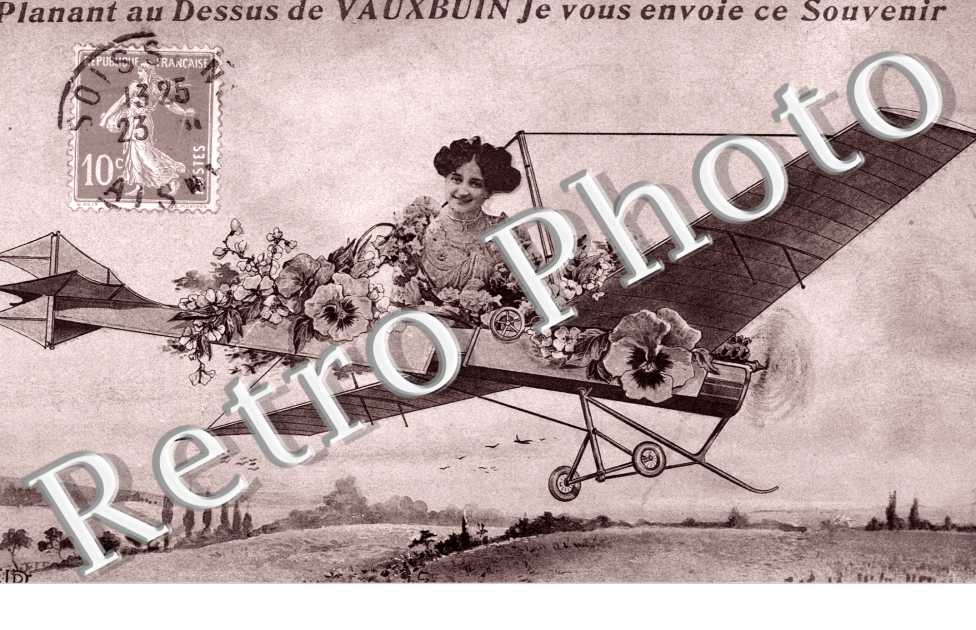 (carte souvenir planeur)