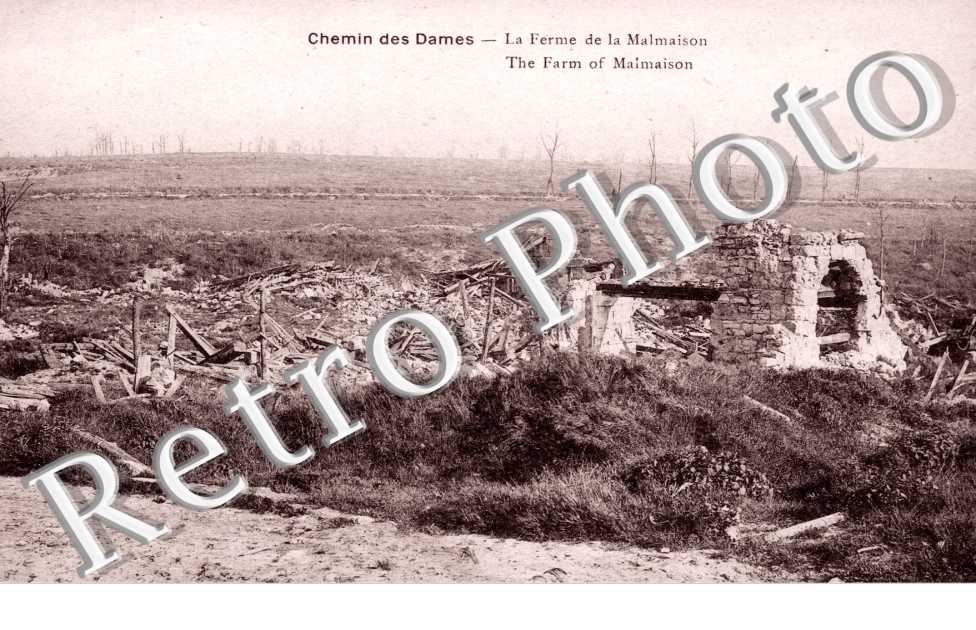 la Ferme de Malmaison détruite
