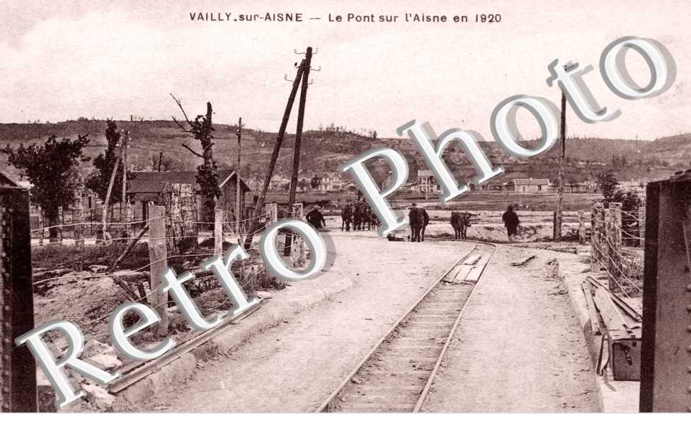 Le Pont sur l'Aisne - Ruines