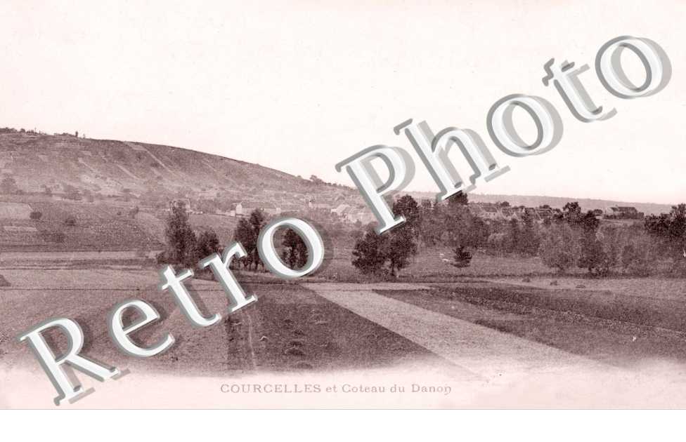 Courcelles et coteau de Danon