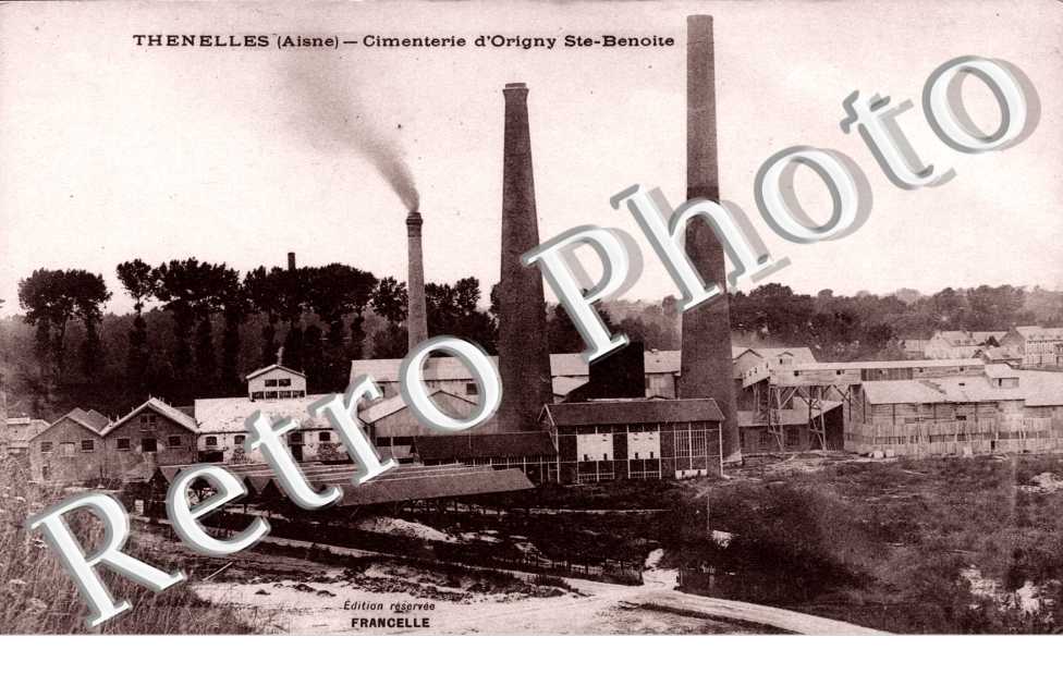 Cimenterie d&#039;Origny Ste-Benoite