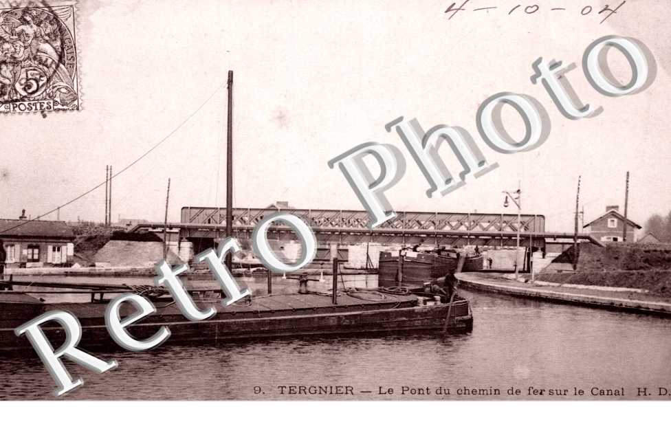 Le Pont du Chemin de Fer sur le Canal