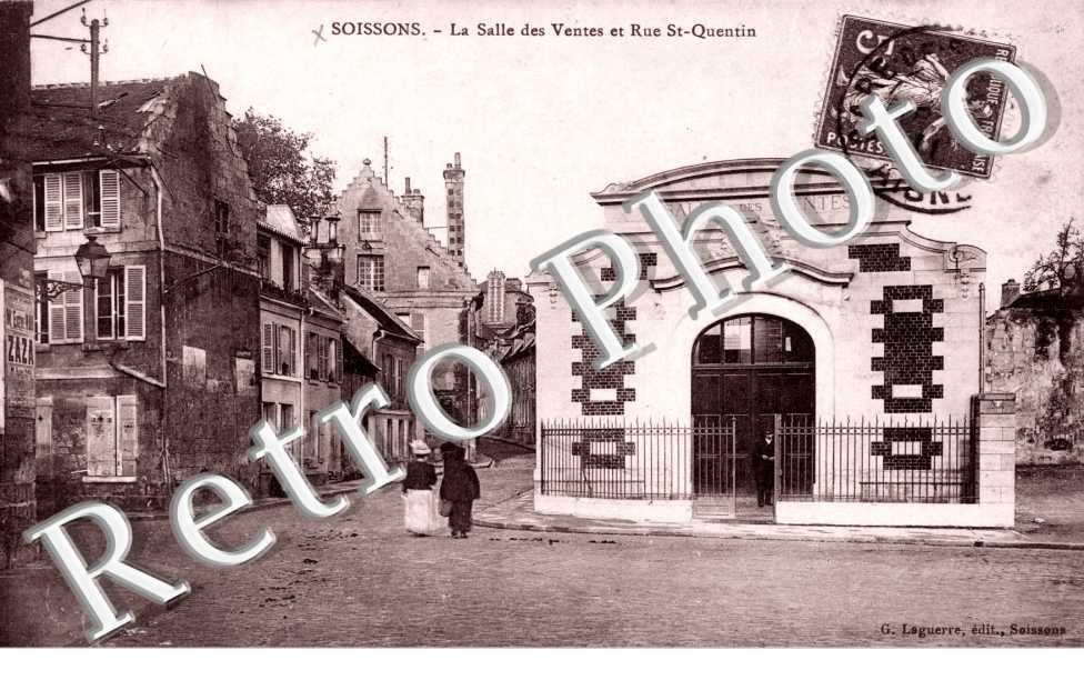La Salle des Ventes et Rue St Quentin