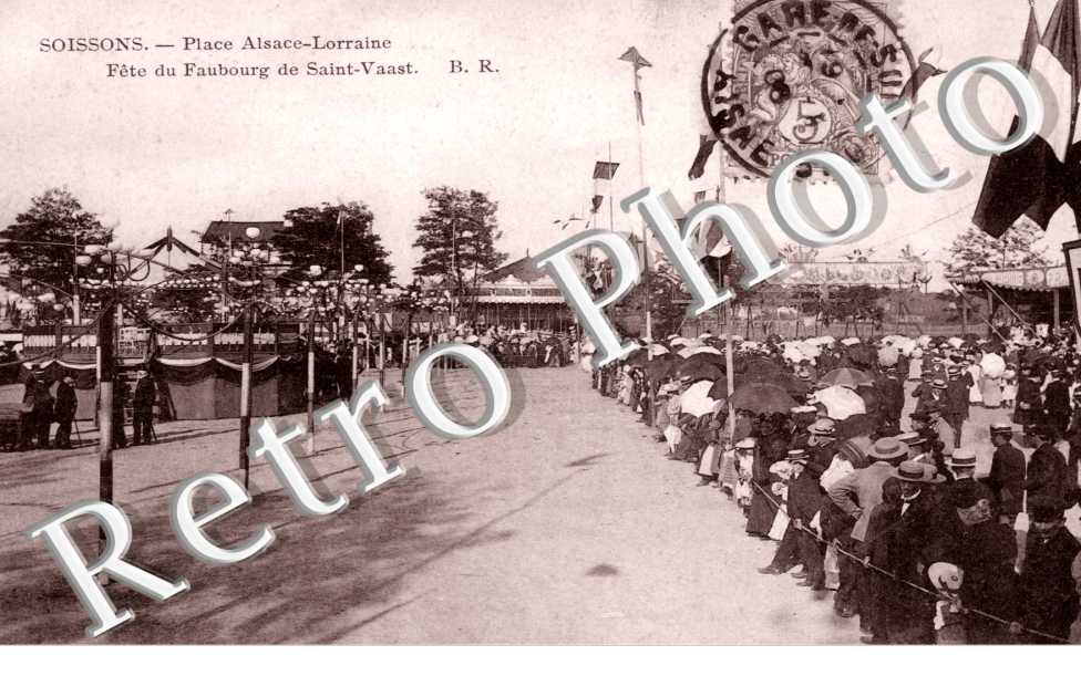 Place Alsace Lorraine, Fete du Faubourg de Saint Vaast