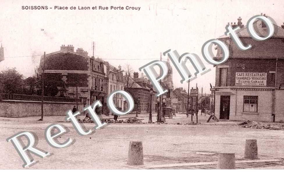 place de Laon et rue Porte Crouy