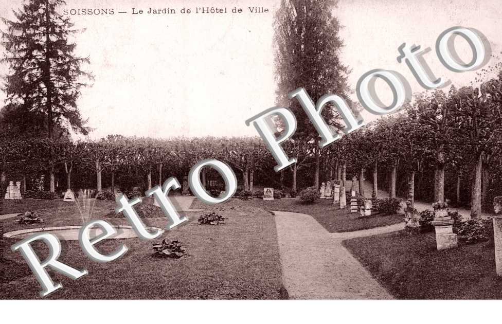 le jardin de L&#039;Hotel de Ville