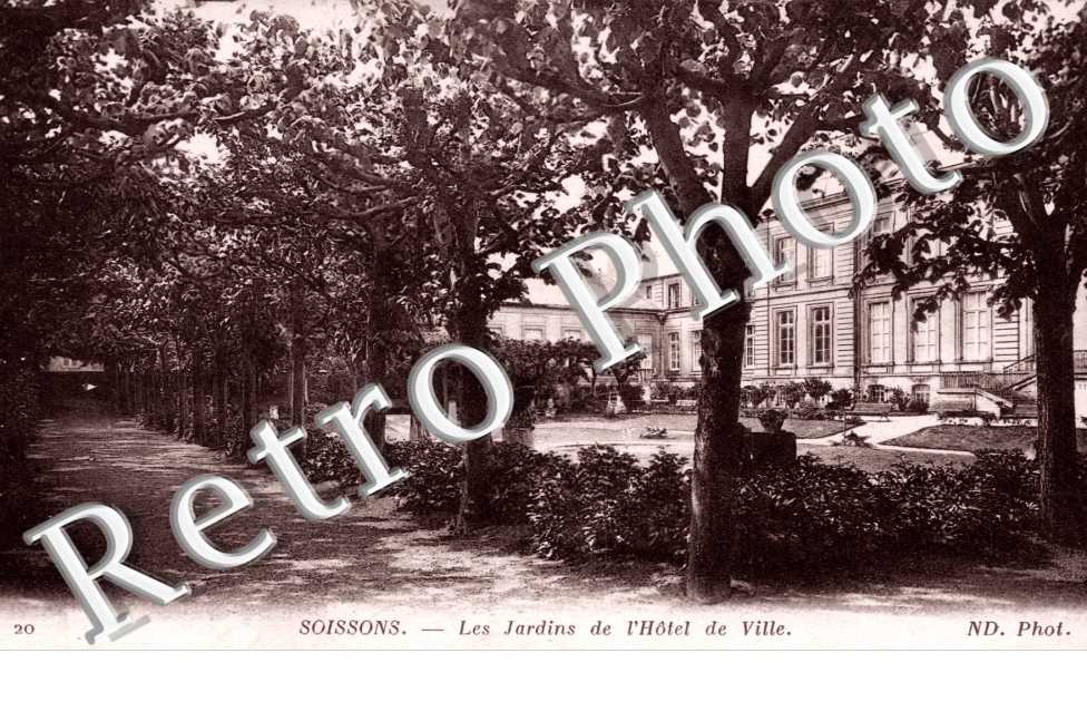 Les jardins de L&#039;Hotel de Ville