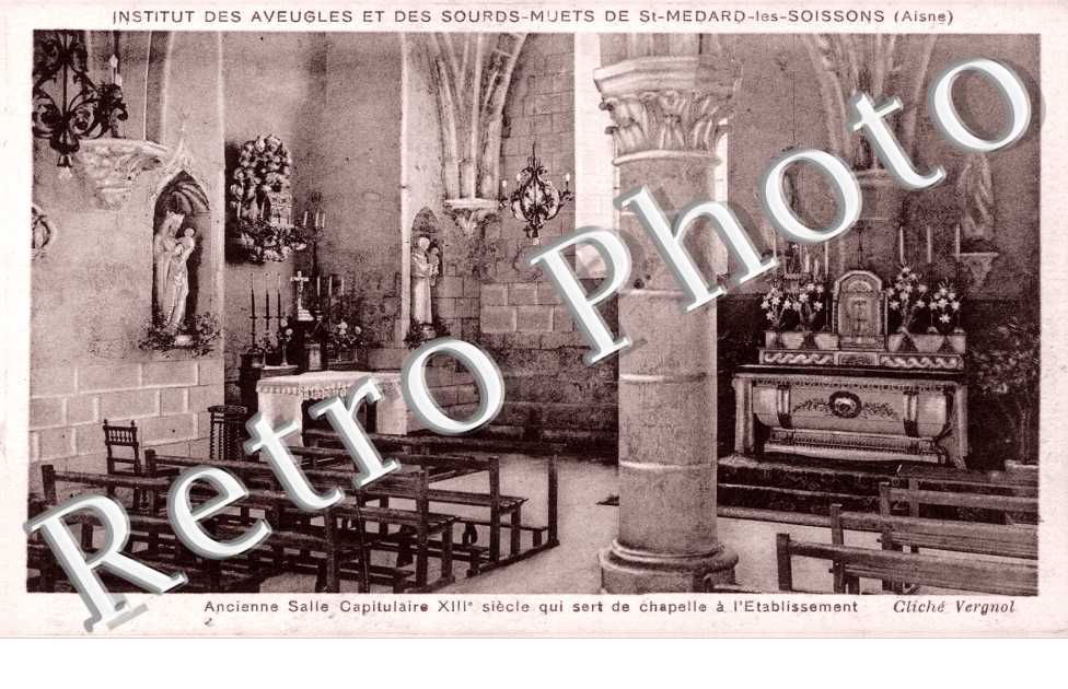 Institut des aveugles et des sourds muets de SAINT MEDARD LES SOISSONS Atelier de Cordonnerie